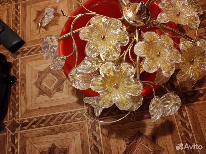 Люстра потолочная бу