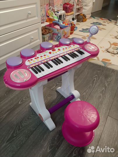 Пианино детское с микрофоном
