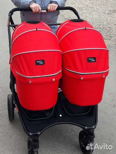 Коляска для двойни или погодок 2 в 1 valko baby