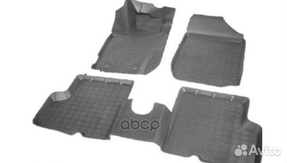 Коврики салона резиновый Duster ph2 (шагрень)