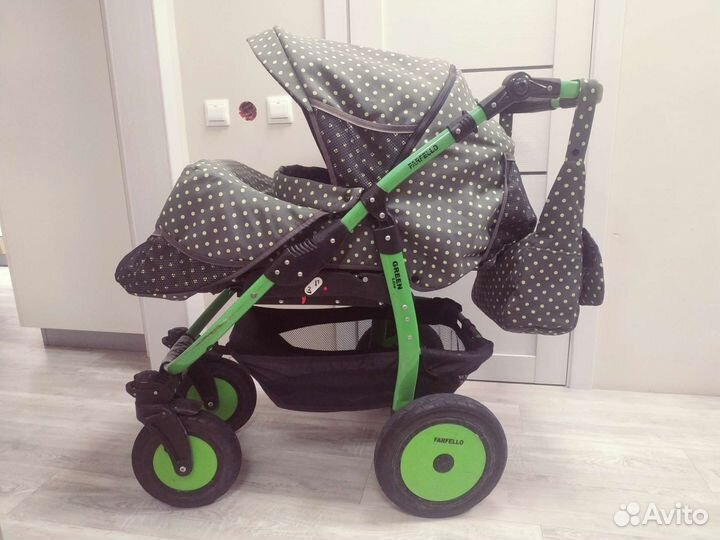 Коляска Farfello Color-Line (2 в 1)