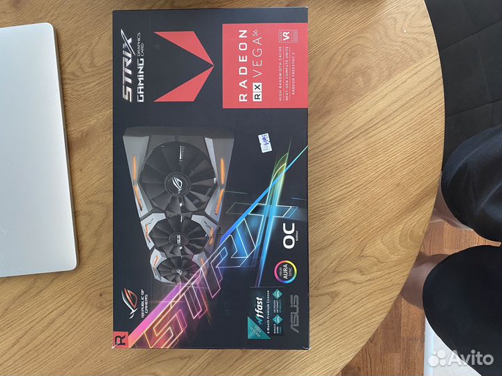 Видеокарта Asus Rog Strix Vega 56