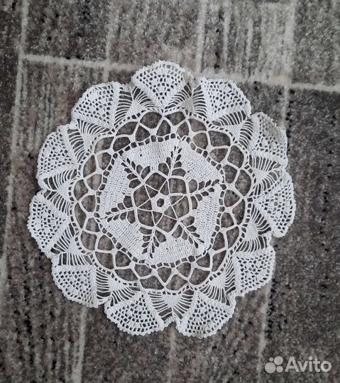 Салфетки вязанные крючком