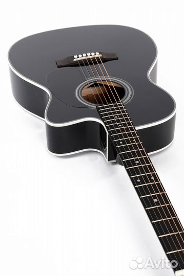 Электроакустическая гитара Sigma 000MC-1E-BK