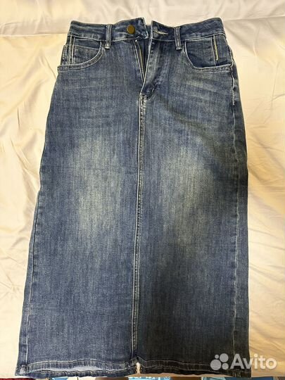 Джинсовая юбка