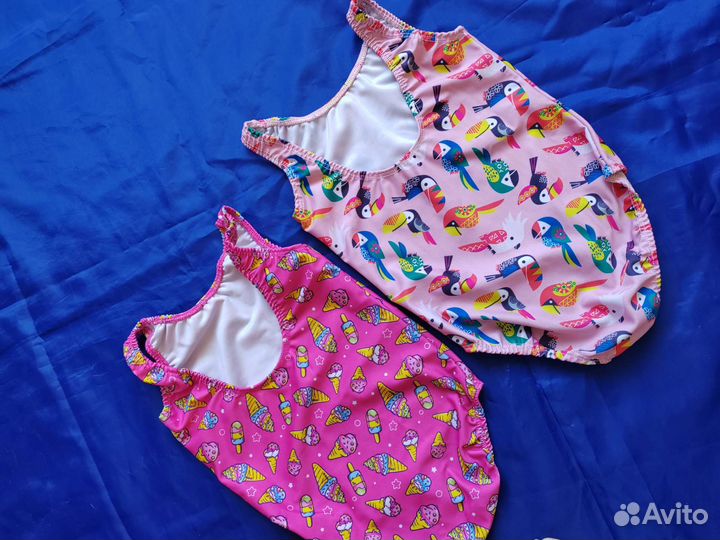 Купальник слитный для девочки