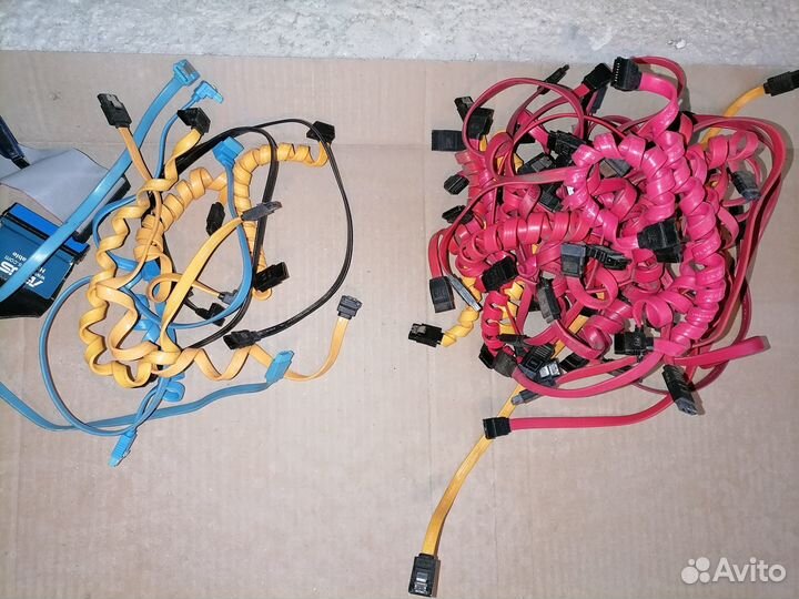 Кабель SATA, IDE, USB, кабель питания, переходники