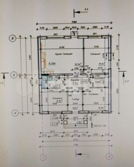 Дом 120 м² на участке 5,5 сот.