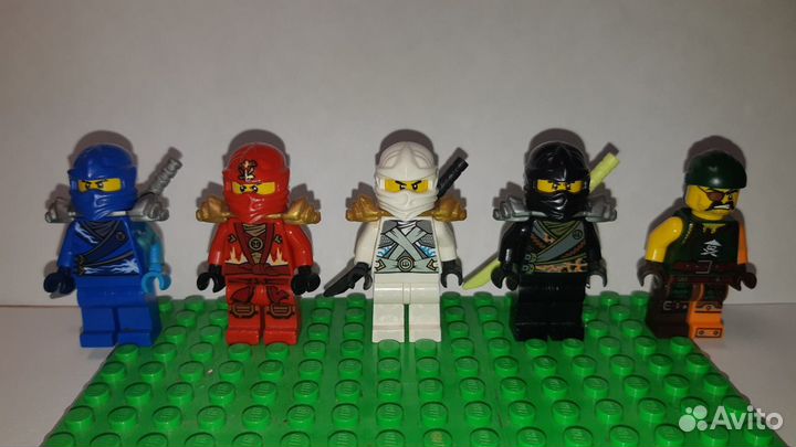 Lego ninjago минифигурки