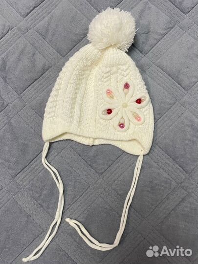 Шапка для девочки 38-40