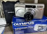 Пленочный фотоаппарат olympus superzoom 70g