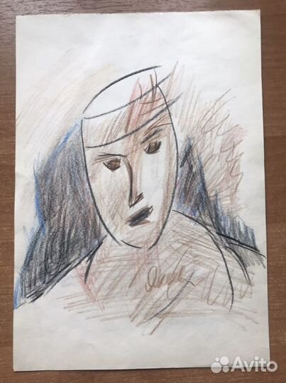 Рисунок Яковлев оригинал редкость