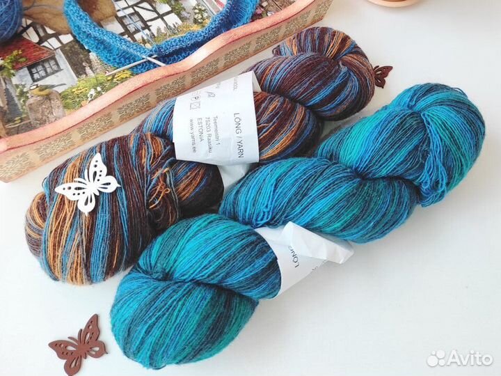 Пряжа Кауни 8/1 и Дундага 6/1