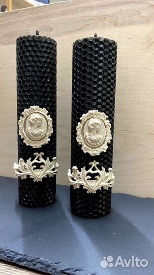 Свечи восковые ручной работы