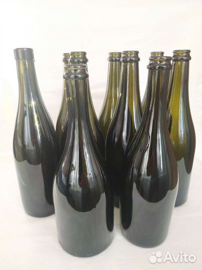 Бутылки темное стекло из под шампанского