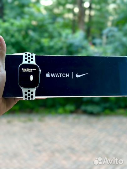 Apple Watch series Nike 9 45mm (новые 2024)