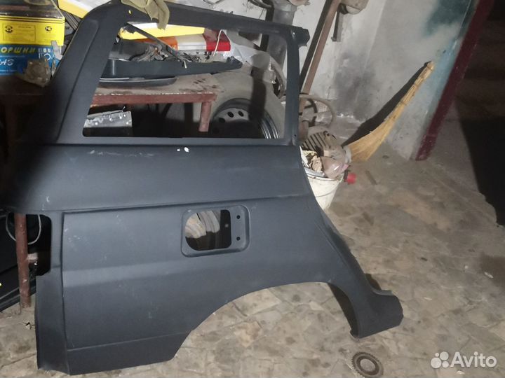 Заднее крыло ваз 2111