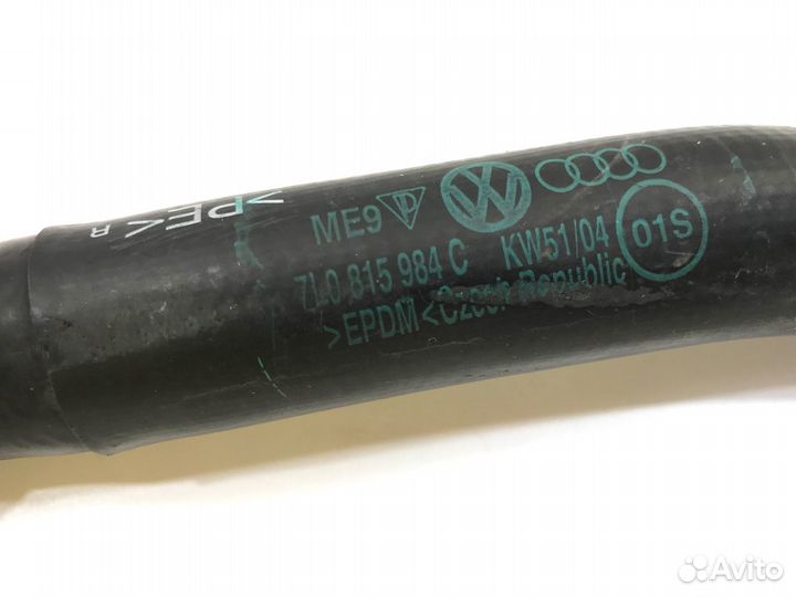 Шланг охлаждения Volkswagen Touareg