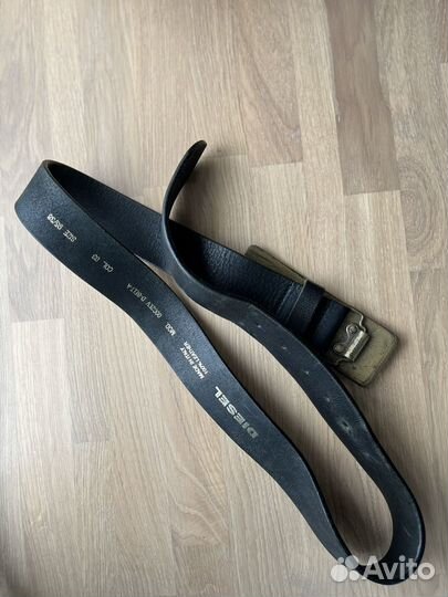 Оригинальный кожаный ремень Diesel