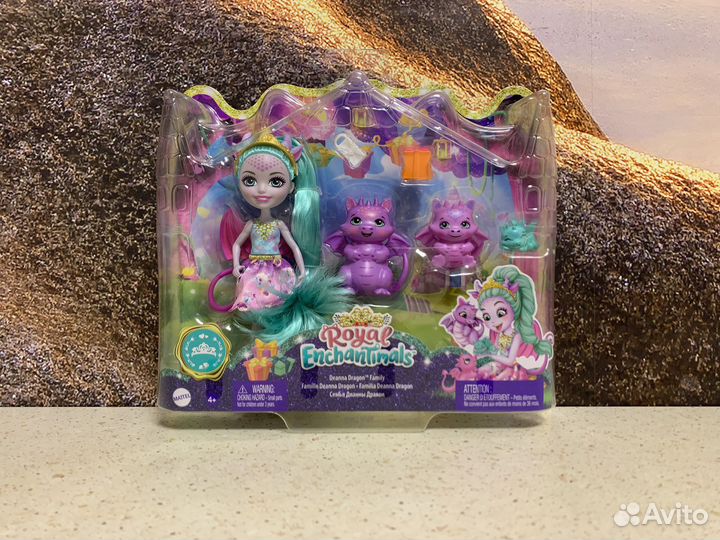 Новая кукла Enchantimals Дианна Дракон