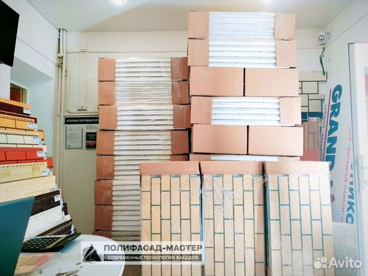 Фасадные термопанели под кирпич