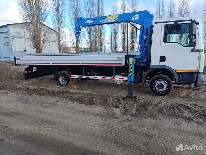MAN TGL 8.210 с КМУ, 2008