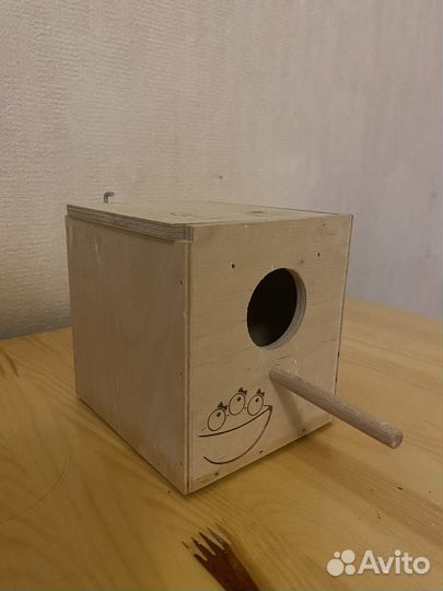 Скворечник для волнистых попугаев