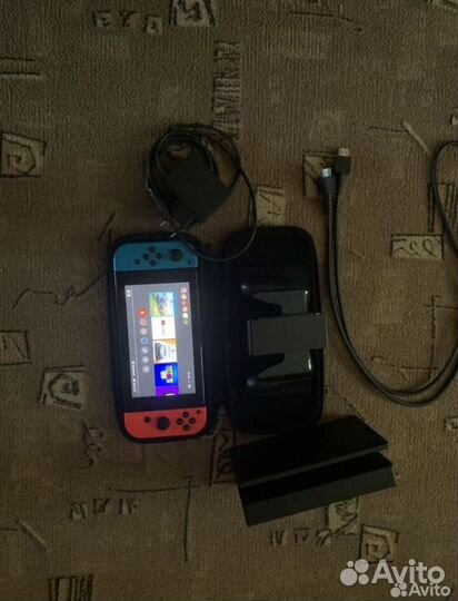 Nintendo switch rev2 32гб+128гб