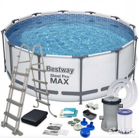 Каркасный круглый бассейн Bestway (366х122 см)