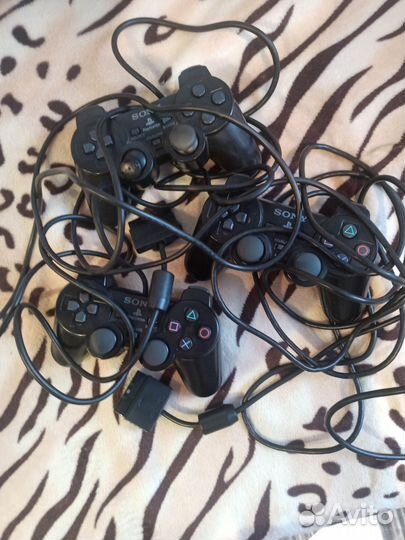 Джойстик для Sony PS2 (на запчасти)