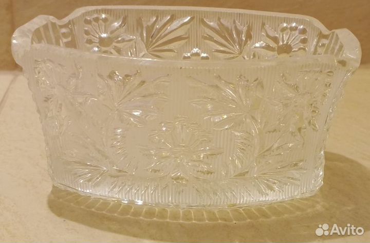 Хрустальный салатник