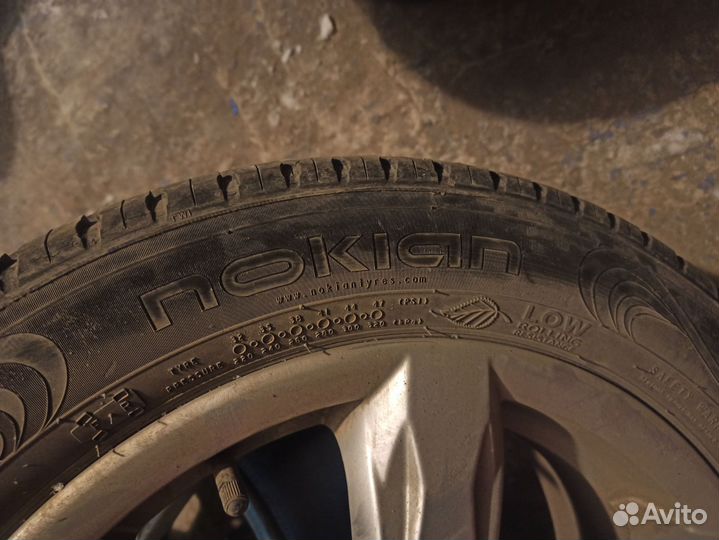 Литые диски r15с летней резиной 4*100