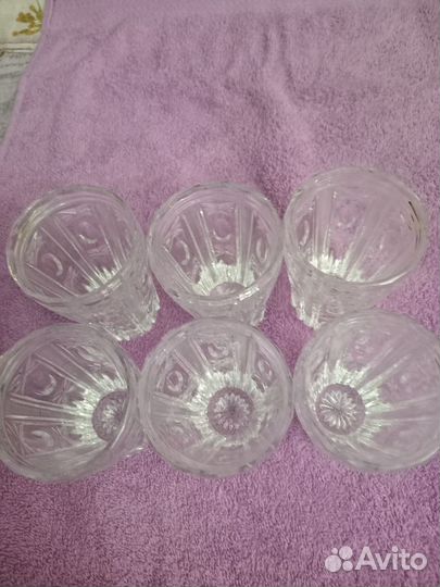 Хрустальные стаканы СССР
