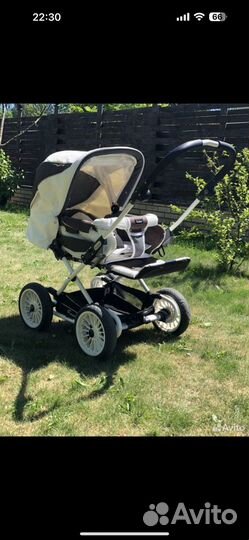 Коляска emmaljunga 2 в 1 идеальное состояние