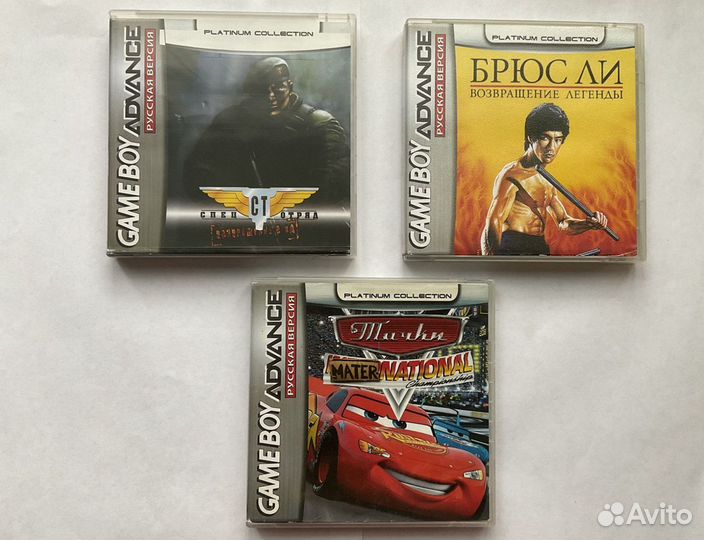 Game Boy Advance картриджи