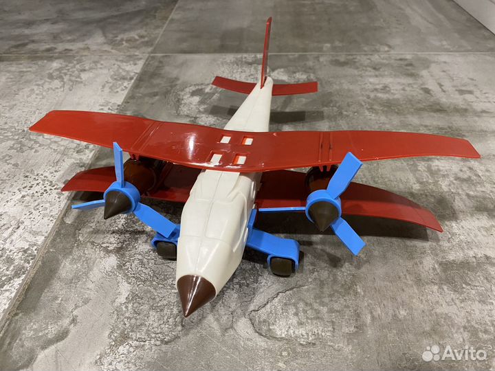 Самолет и вертолет - авиаконструктор -игрушка СССР