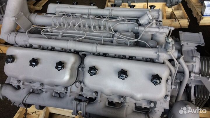 Двигатель ямз 240бм с общими гбц