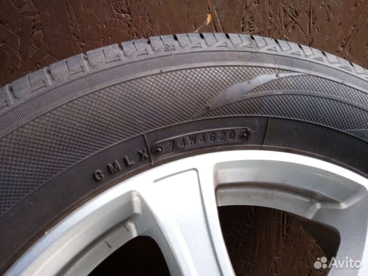 Комплект летних дисков с резиной