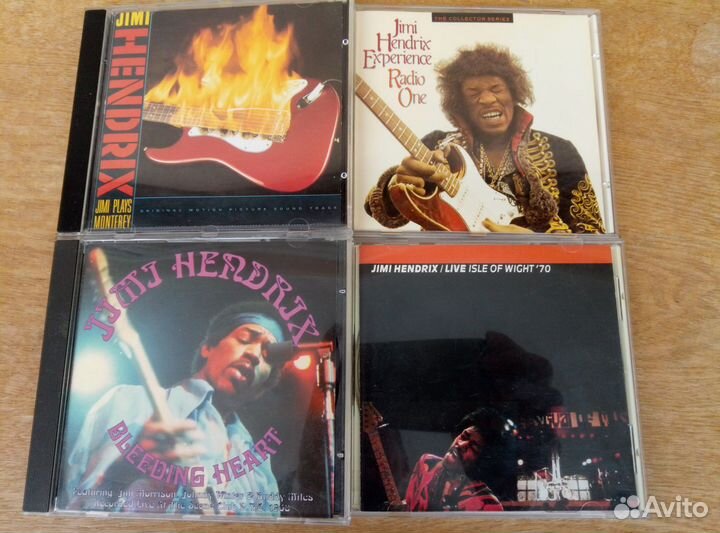 Jimi Hendrix-rare,outtake & live-18 CD