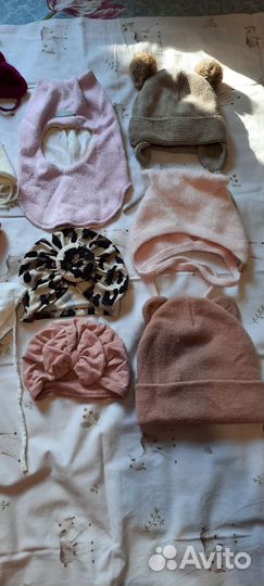 Шапки детские до 2 лет