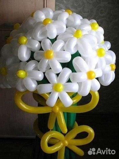Цветы из шариков