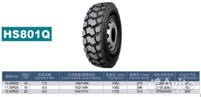 Kapsen ComfortMax S801 11.00 R20
