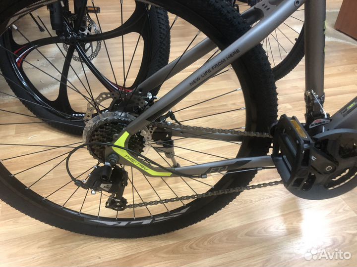 Горный велосипед 26 TimeTry 094 серый