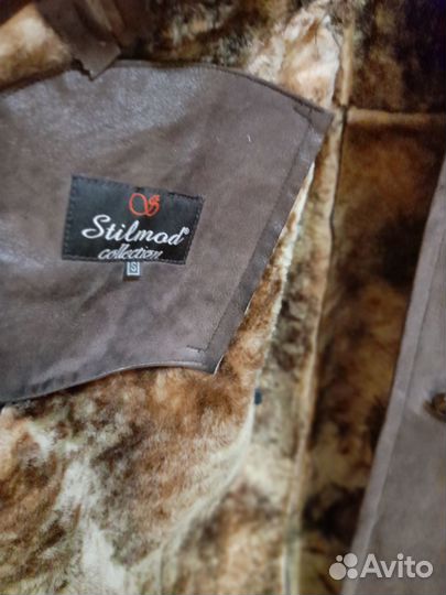 Дубленка натуральная женская размер S