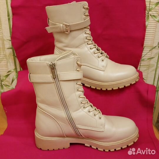 Ботинки-полусапоги женские, весна, 38 размер