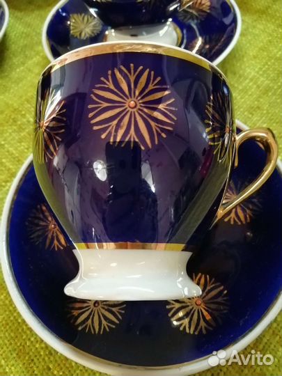 Сервиз довбыш. Посуда кобальт