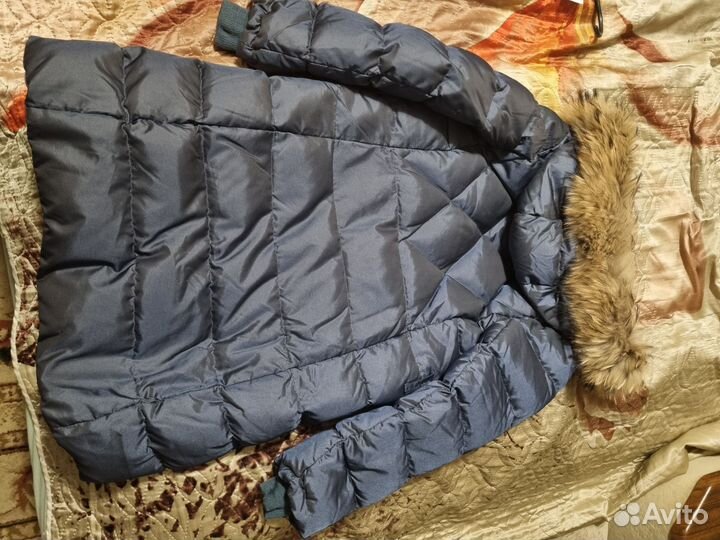 Пуховик зимний на девочку, 146, 10-11 лет