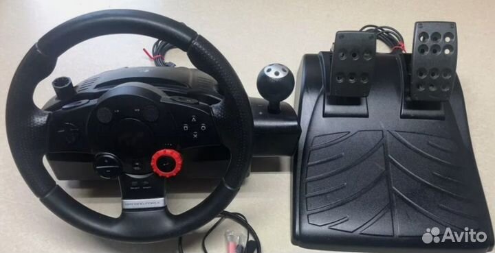 Игровой руль logitech driving force gt ps3/4/pc