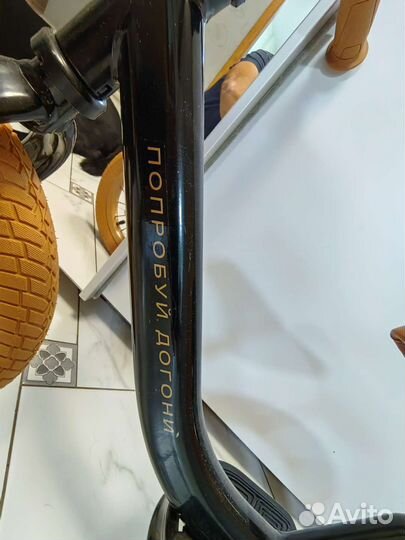 Беговел Happy Baby Franky, jet black