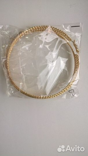 Серьги, крупные кольца под золото